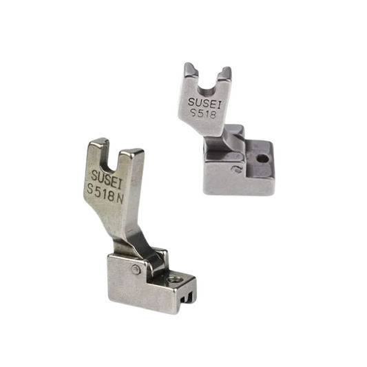 S518 & S518N Invisible Zipper Presser Foot Industrial Sewing Machines