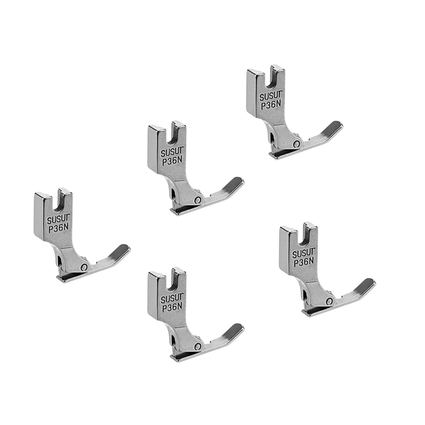 P36N Single Zipper Presser Foot Industrial Sewing Machine (Pack Of 5)