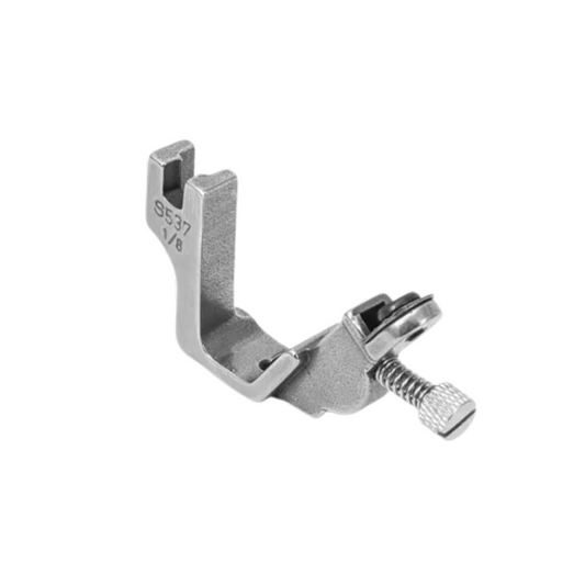 S537 1/8" Elastic Shirring Presser Foot For Industrial Machines