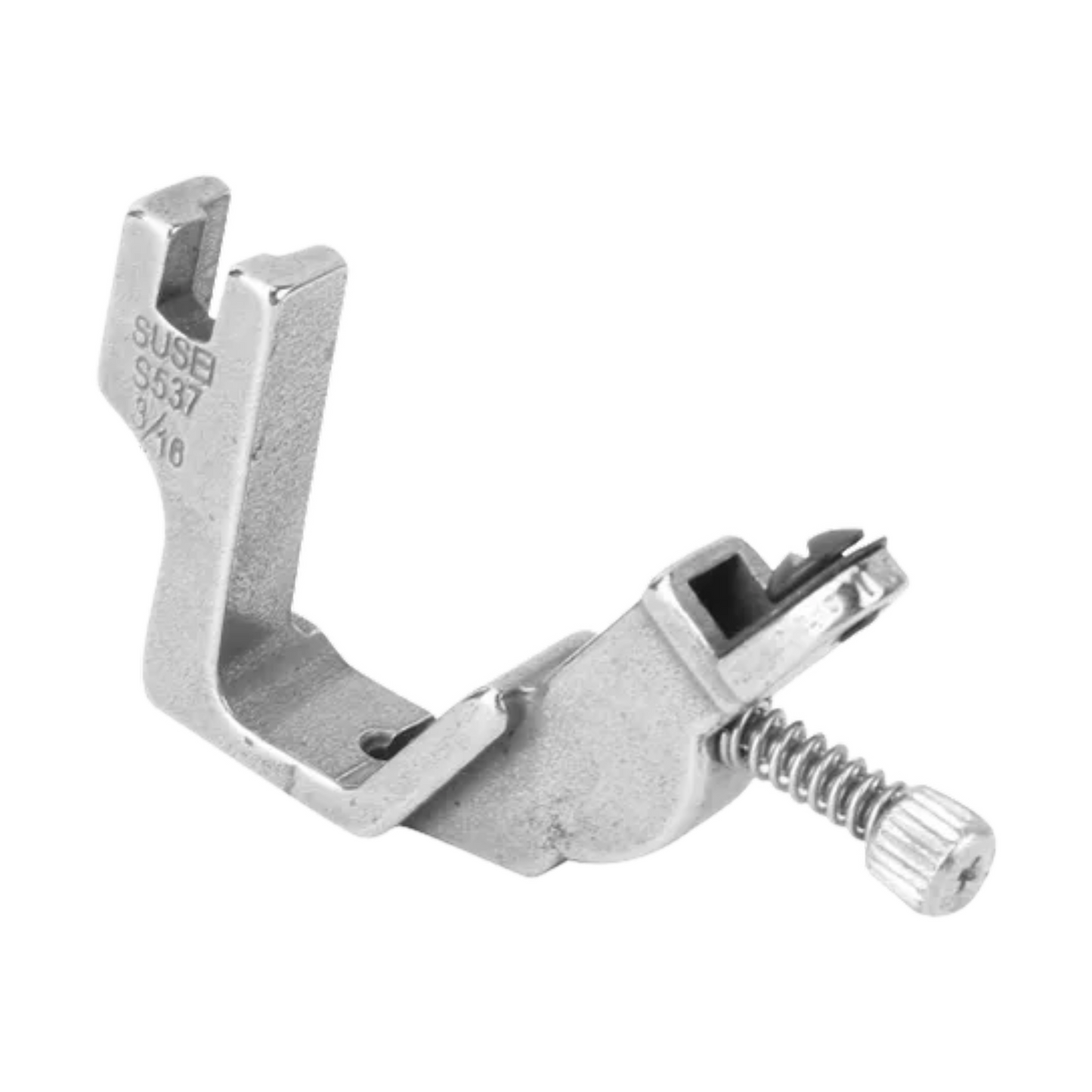 S537 3/16" Elastic Shirring Presser Foot For Industrial Machines