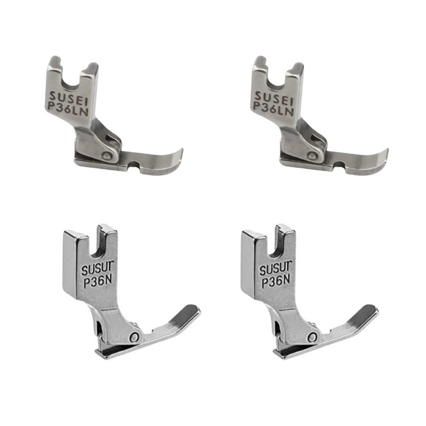 P36N & P36LN Single Zipper Presser Foot Industrial Sewing Machine (Pack Of 2)