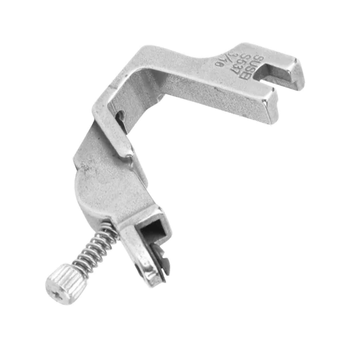 S537 3/16" Elastic Shirring Presser Foot For Industrial Machines