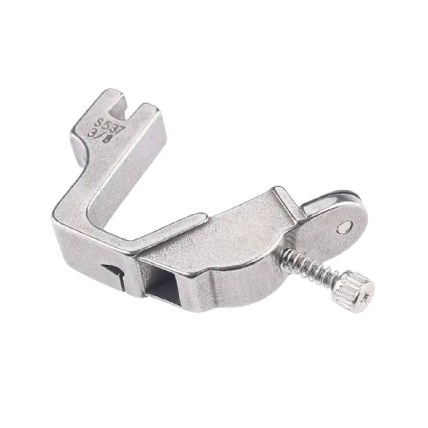 S537 3/8" Elastic Shirring Presser Foot For Industrial Machines